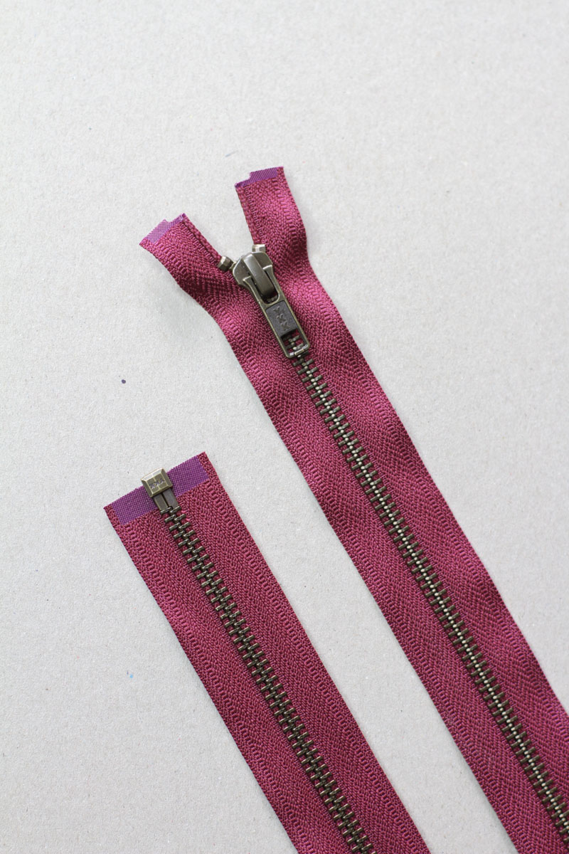 Metal Zipper 75 cm